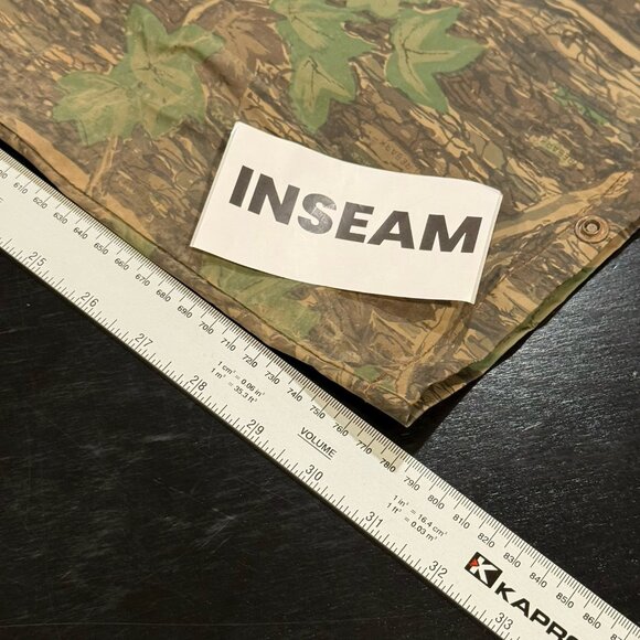 Pro Rainer Trebark Series Mens Outdoor Hunting Camouflage Nylon Rain Pants Large - Picture 10 of 11